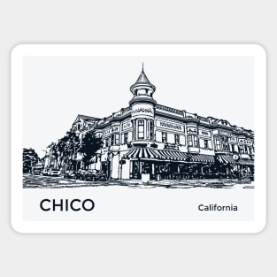 Chico California Sticker